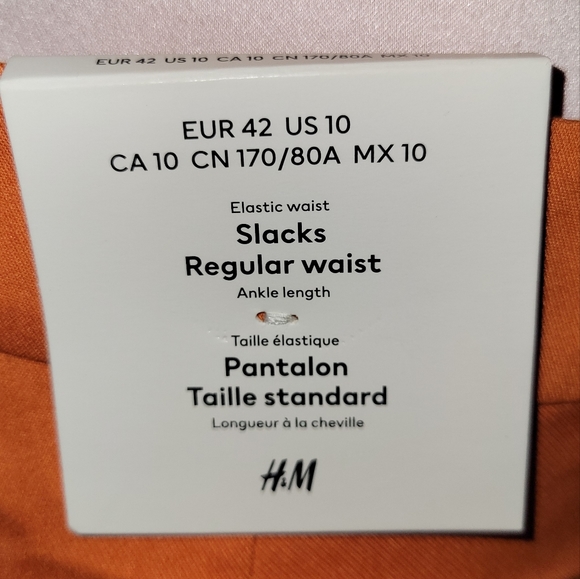 Orange H&M Slacks - Picture 6 of 6